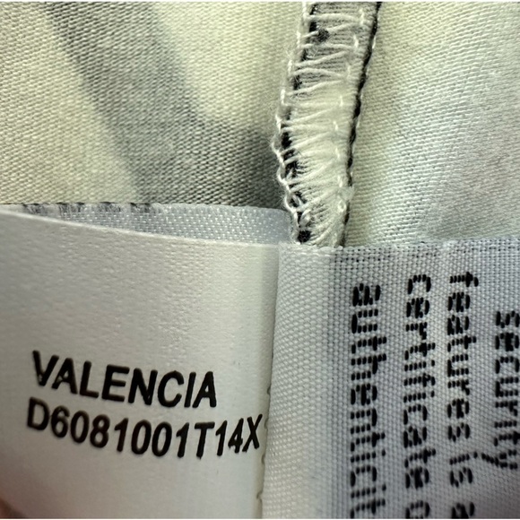 Diane Von Furstenberg Black White Abstract Graphics Valencia Wrap Dress Size 4 - Picture 8 of 9